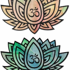 3WISHES Pastel Tie-Dye Rainbow Lotus Pasties