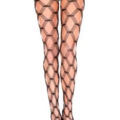Music Legs Hosiery Strappy Net Pantyhose 5 Music Legs Hosiery Strappy Net Pantyhose