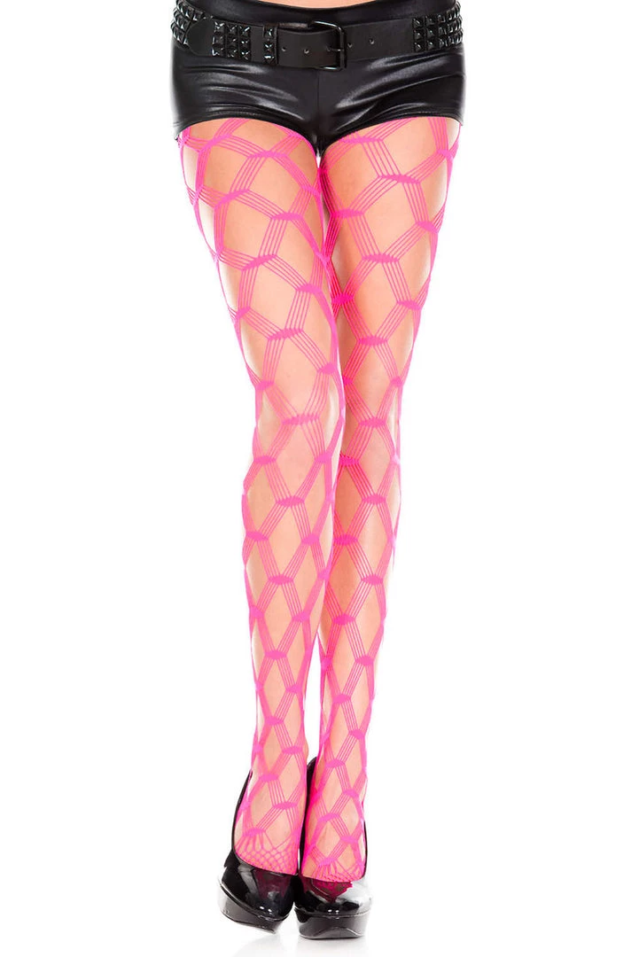 Music Legs Hosiery Strappy Net Pantyhose 2 Music Legs Hosiery Strappy Net Pantyhose