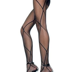 Music Legs Faux Leg Wrap Pantyhose Hosiery
