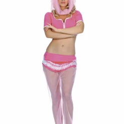 Music Legs Pink Genie Costume Sexy Halloween Costumes