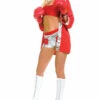 Music Legs Sexy Halloween Costumes Boxing Babe Costume
