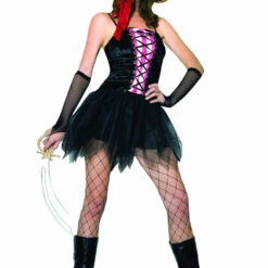 Music Legs Sexy Halloween Costumes Pretty Pirate Costume