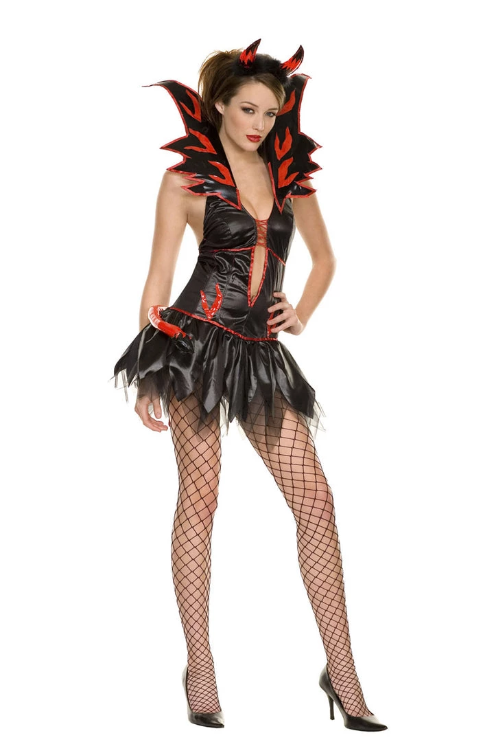 Music Legs Sexy Halloween Costumes Devil Dame Costume 2 Music Legs Sexy Halloween Costumes Devil Dame Costume