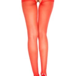 Music Legs Hosiery Sheer Crotchless Pantyhose