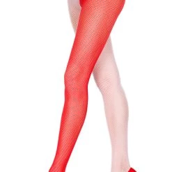 Music Legs Hosiery Fishnet Jester Pantyhose