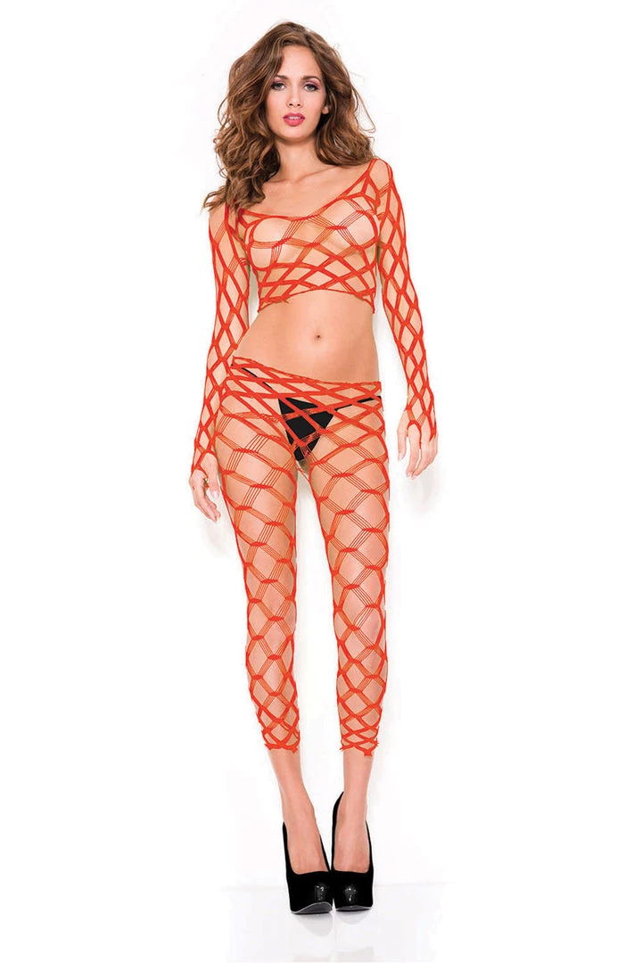 Music Legs Net Crop Top And Pants Lingerie 18 Music Legs Net Crop Top And Pants Lingerie