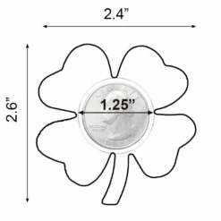 GE Apparel Beige Mini Shamrock Nipple Pasties