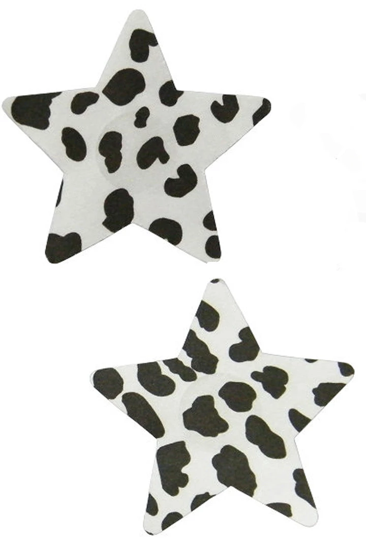 OY Brands Spotted White Stars Nipple Pasties 1 OY Brands Spotted White Stars Nipple Pasties