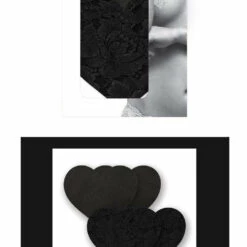 Bristols Six Nippies Basic Heart Nipple Pasties