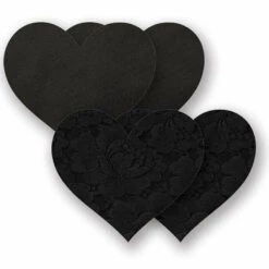 Bristols Six Nippies Basic Heart Nipple Pasties