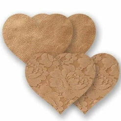 Bristols Six Nippies Basic Heart Nipple Pasties