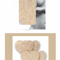 Bristols Six Nippies Basic Heart Nipple Pasties