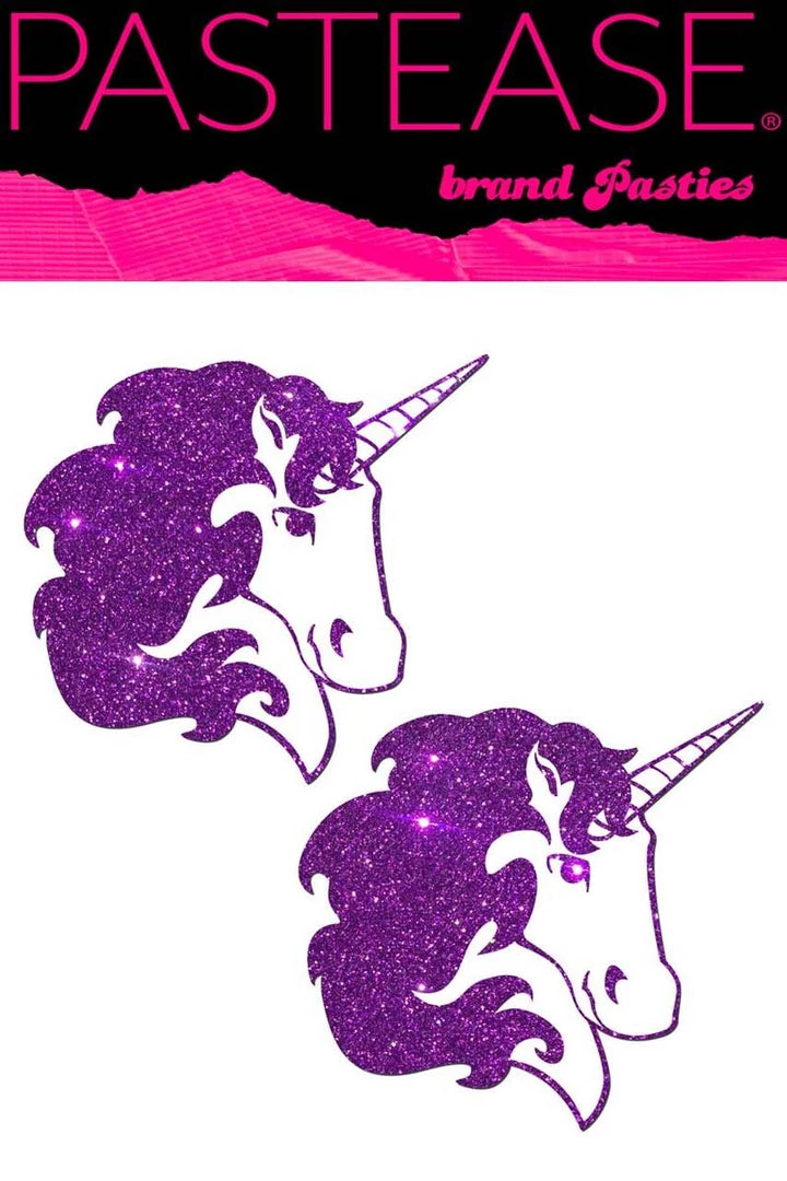 PASTEASE Brand Pasties Glitter Unicorn Pasties 1 PASTEASE Brand Pasties Glitter Unicorn Pasties