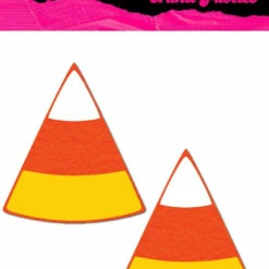 PASTEASE Brand Pasties Lingerie CANDY CORN NIPPLE PASTIES