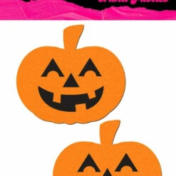 PASTEASE Brand Pasties ORANGE PUMPKIN NIPPLE PASTIES 7 PASTEASE Brand Pasties ORANGE PUMPKIN NIPPLE PASTIES