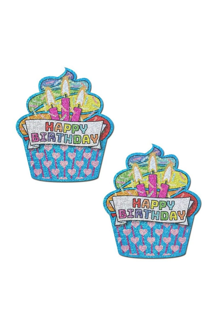 PASTEASE Brand Pasties Happy Birthday Pasties 1 PASTEASE Brand Pasties Happy Birthday Pasties