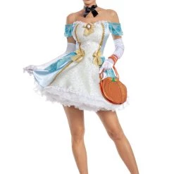 Party King Glass Slipper Honey Costume Sexy Halloween Costumes