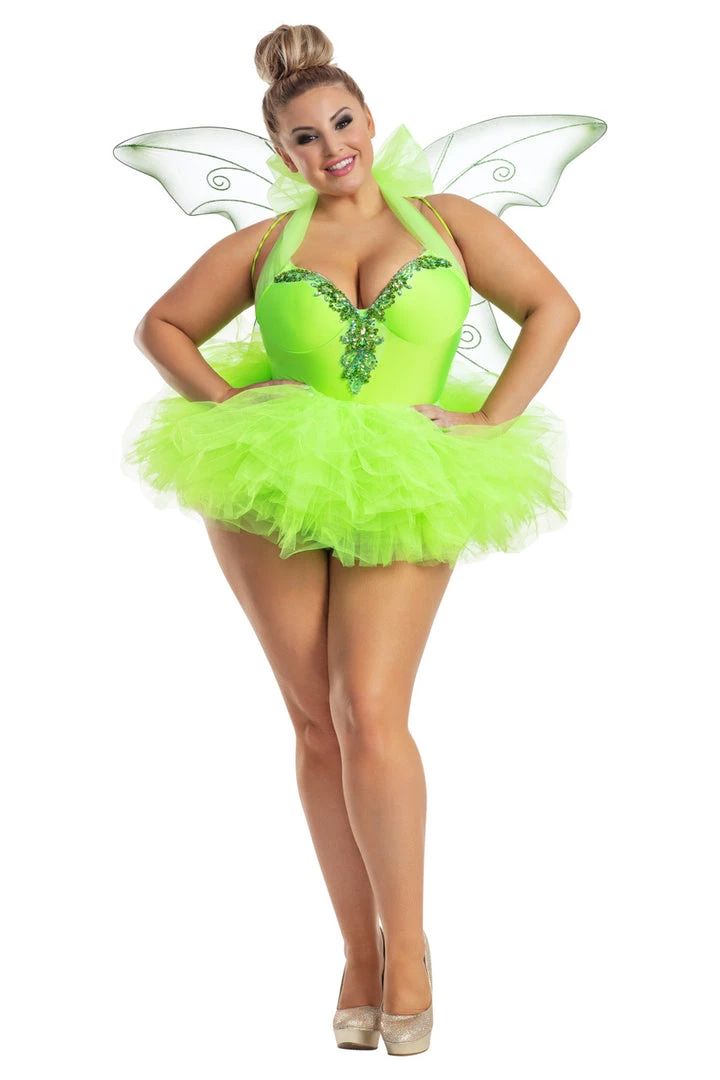 Party King Plus Size Pixie Tink Costume Plus Costumes 2 Party King Plus Size Pixie Tink Costume Plus Costumes