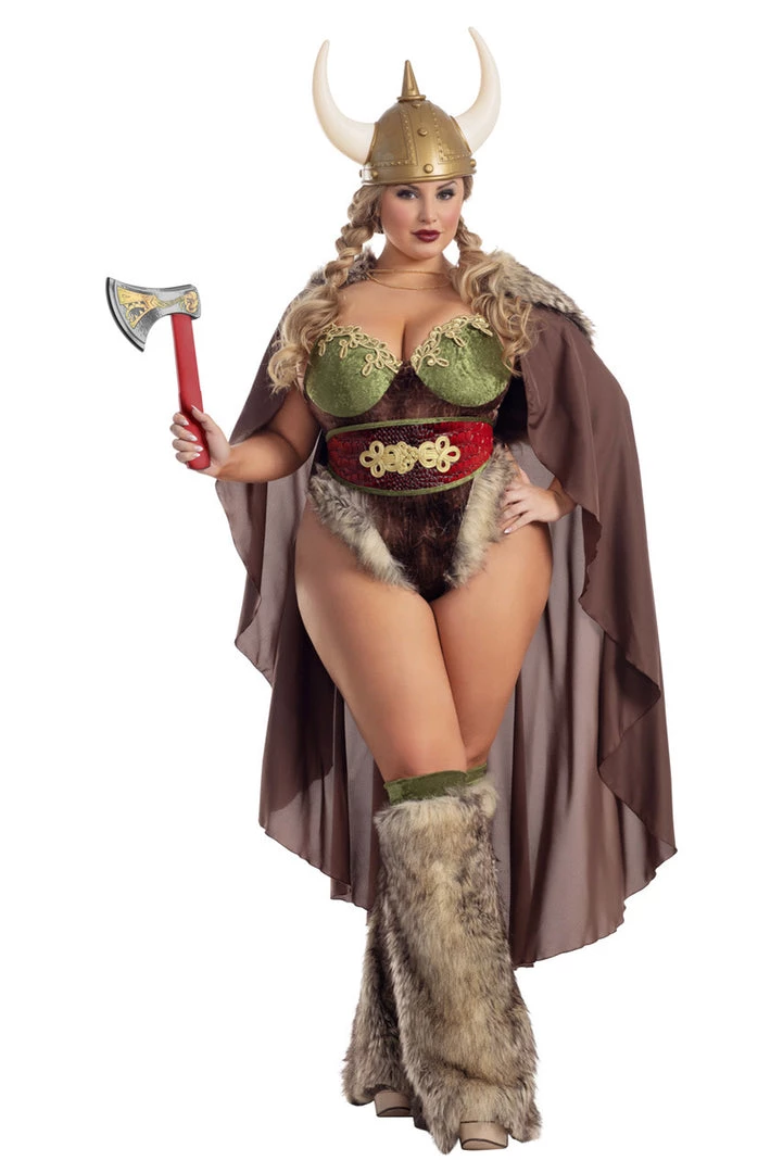 Party King Plus Size Valhalla Honey Costume 2 Party King Plus Size Valhalla Honey Costume