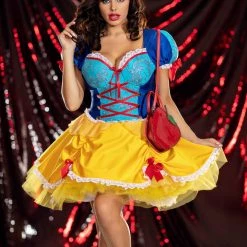 Party King White As Snow Princess Costume 6 Party King White As Snow Princess Costume