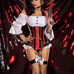 Party King Sexy Halloween Costumes Buccaneer Babe Costume