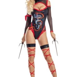 Party King Crouching Dragon Ninja Costume Sexy Halloween Costumes 11 Party King Crouching Dragon Ninja Costume Sexy Halloween Costumes