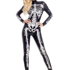 Party King Skeletal Cutie Costume Sexy Halloween Costumes 7 Party King Skeletal Cutie Costume Sexy Halloween Costumes