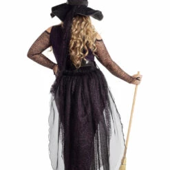 Party King Plus Size Midnight Violet Witch Costume Plus Costumes