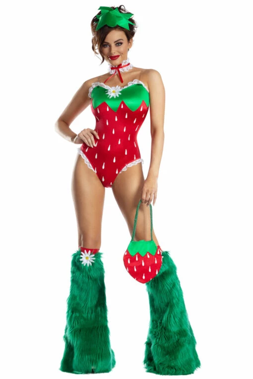 Party King Sassy Strawberry Costume