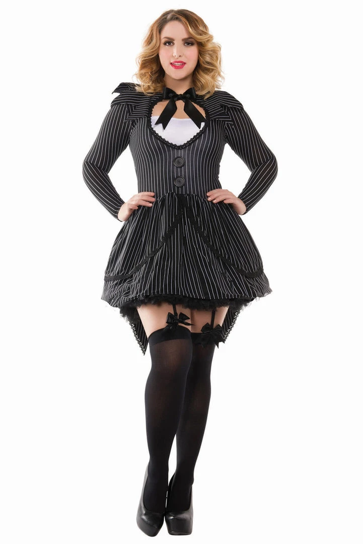 Party King Plus Size Bad Dreams Babe Costume 2 Party King Plus Size Bad Dreams Babe Costume