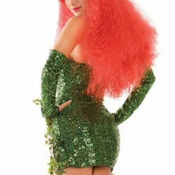 Party King Sexy Halloween Costumes Poisonous Villain Costume