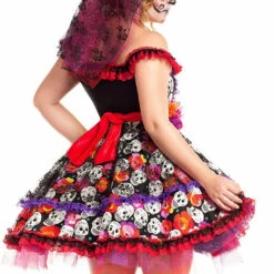 Party King Plus Costumes Lady Muerta Costume Plus