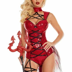 Party King Pentagram Devil Costume 9 Party King Pentagram Devil Costume