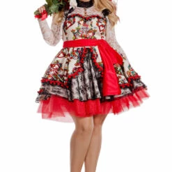 Party King Plus Size La Novia Costume