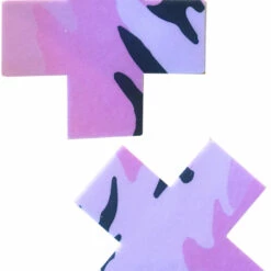 Pastease Pink Camo Cross Pasties