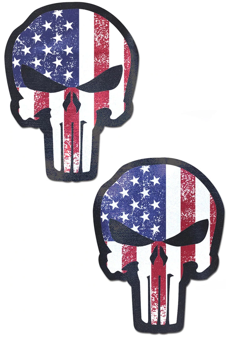 Pastease Punisher Patriotic Stars And Stripes Pasties 1 Pastease Punisher Patriotic Stars And Stripes Pasties