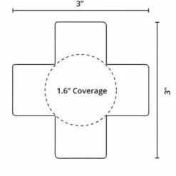 GE Apparel Holographic Double X Pasties