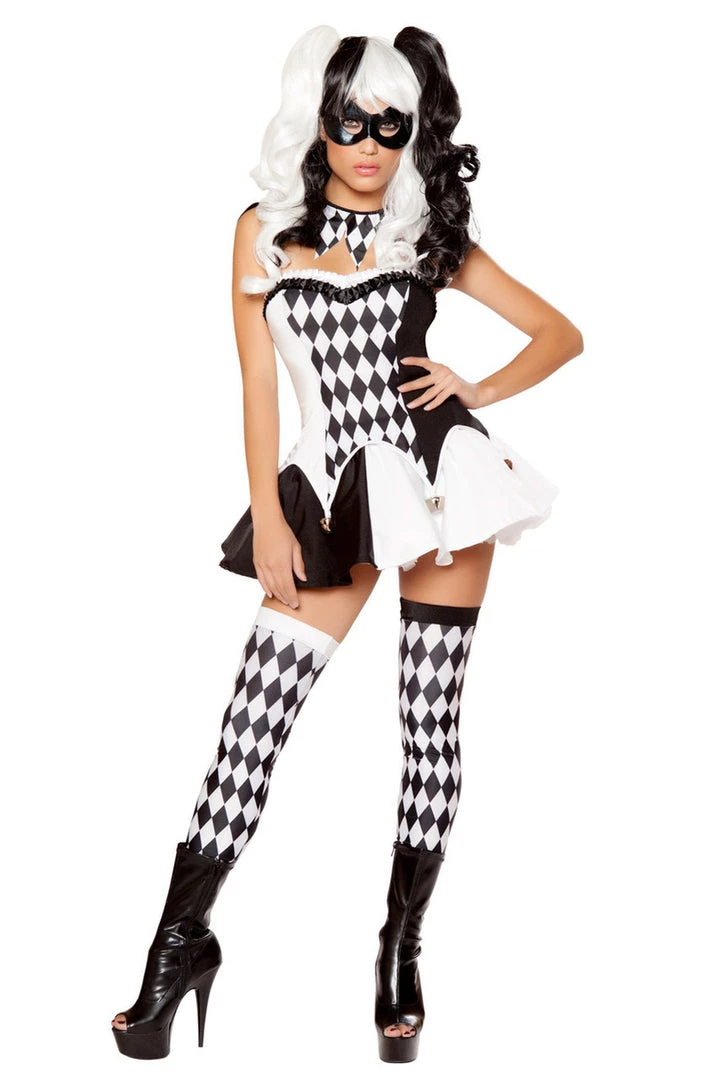 Roma Costume Devious Jester Costume Sexy Halloween Costumes 4 Roma Costume Devious Jester Costume Sexy Halloween Costumes