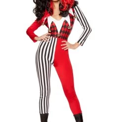 Roma Costume Mischievous Jester Costume Sexy Halloween Costumes