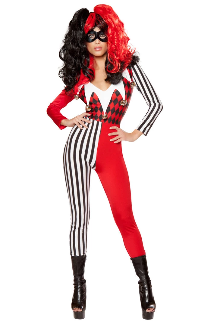 Roma Costume Mischievous Jester Costume Sexy Halloween Costumes 3 Roma Costume Mischievous Jester Costume Sexy Halloween Costumes