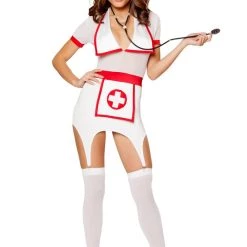 Roma Costume Sexy Halloween Costumes Doctors Naughty Assistant Costume 5 Roma Costume Sexy Halloween Costumes Doctors Naughty Assistant Costume