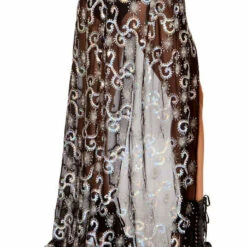 Roma Costume Sexy Sequined Banded Skirt Bottoms