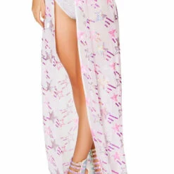 Roma Costume Sexy Sequined Banded Skirt Bottoms