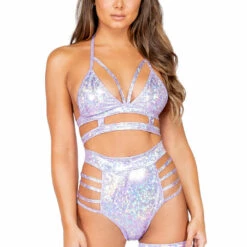 Roma Costume Gartered Leg Straps Pair Clothing