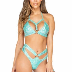 Roma Costume Gartered Leg Straps Pair Clothing