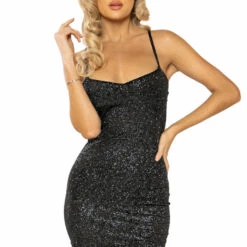 Roma Costume Clothing Velvet Glitter Mini Dress 5 Roma Costume Clothing Velvet Glitter Mini Dress