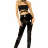 Roma Costume Triple Criss Cross Top