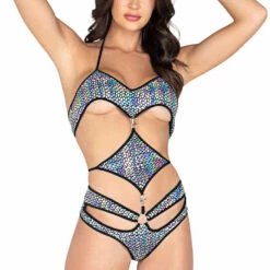Roma Costume Underboob Diamond Romper