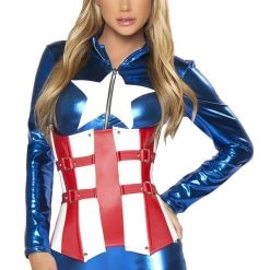Roma Costume Sexy American Hero Costume